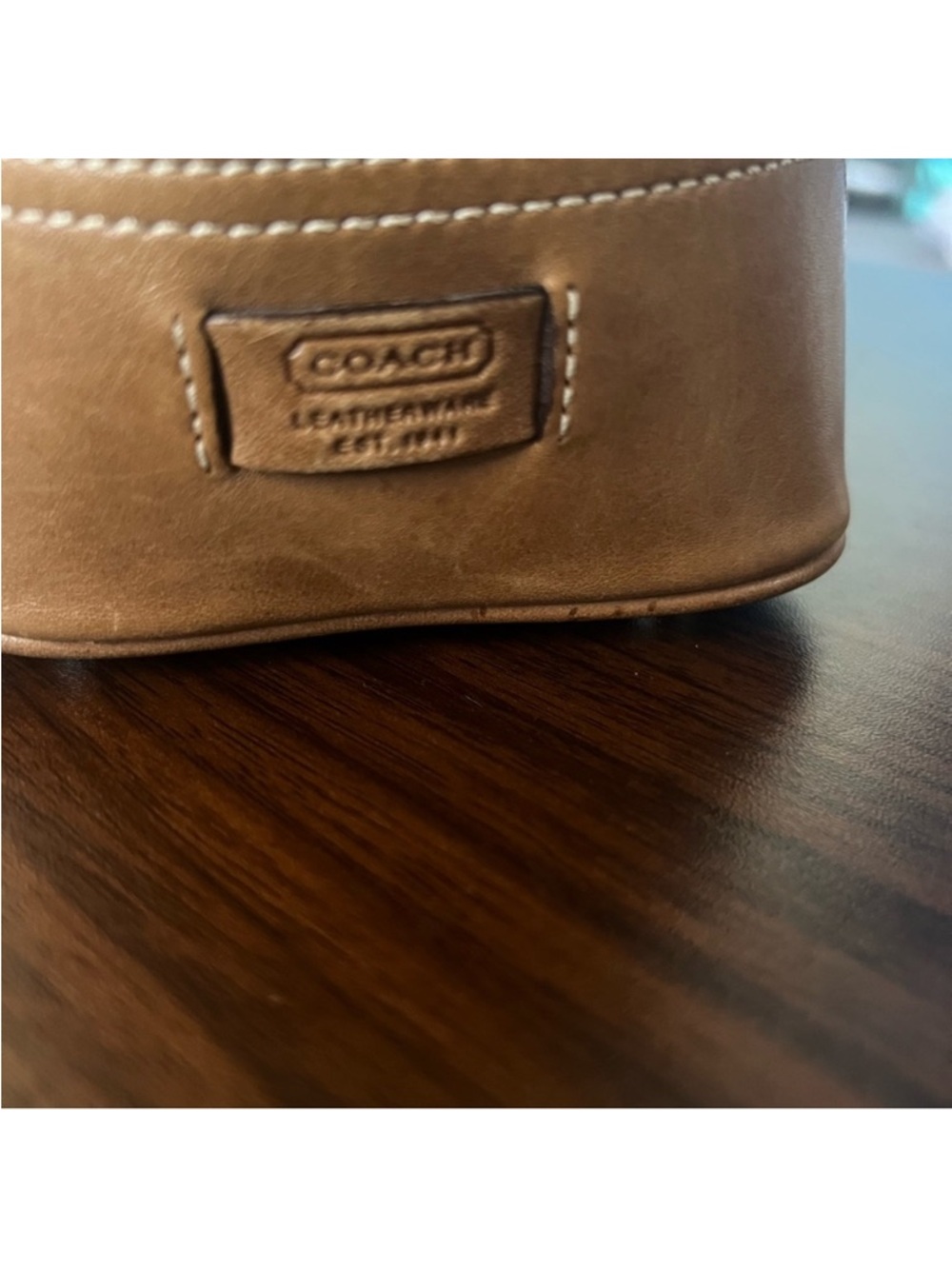 Coach Vintage (2004) Elegant Brown Leather Tote Bag - Picture 9 of 9